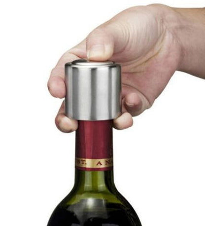 Stainless Steel Vacuum Wine Stopper - JDrop.Shop