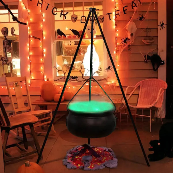 DIY Bubble Cauldron Halloween Decoration Set