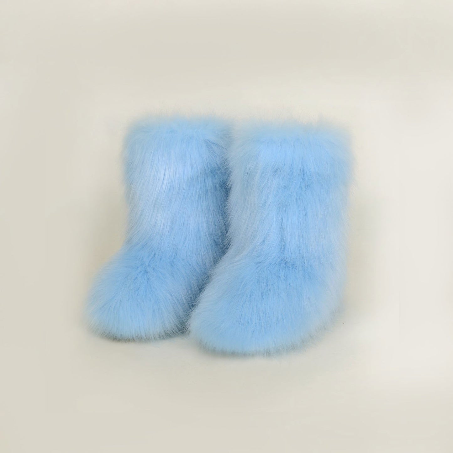 Thermal Fuzzy Platform Boots - JDrop.Shop