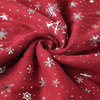 Thermal Snowflakes Polyester Scarf - JDrop.Shop