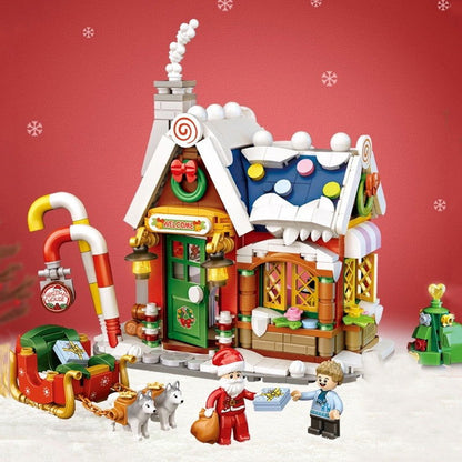 Toy Building Christmas  House Gift - JDrop.Shop