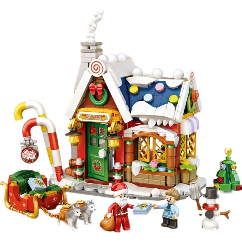 Toy Building Christmas  House Gift - JDrop.Shop