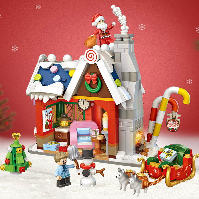 Toy Building Christmas  House Gift - JDrop.Shop