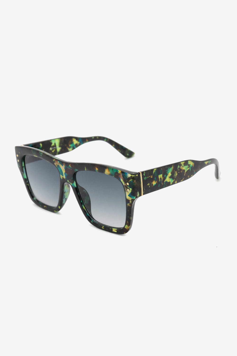 UV400 Patterned Polycarbonate Square Sunglasses - JDrop.Shop