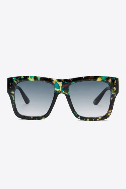 UV400 Patterned Polycarbonate Square Sunglasses - JDrop.Shop