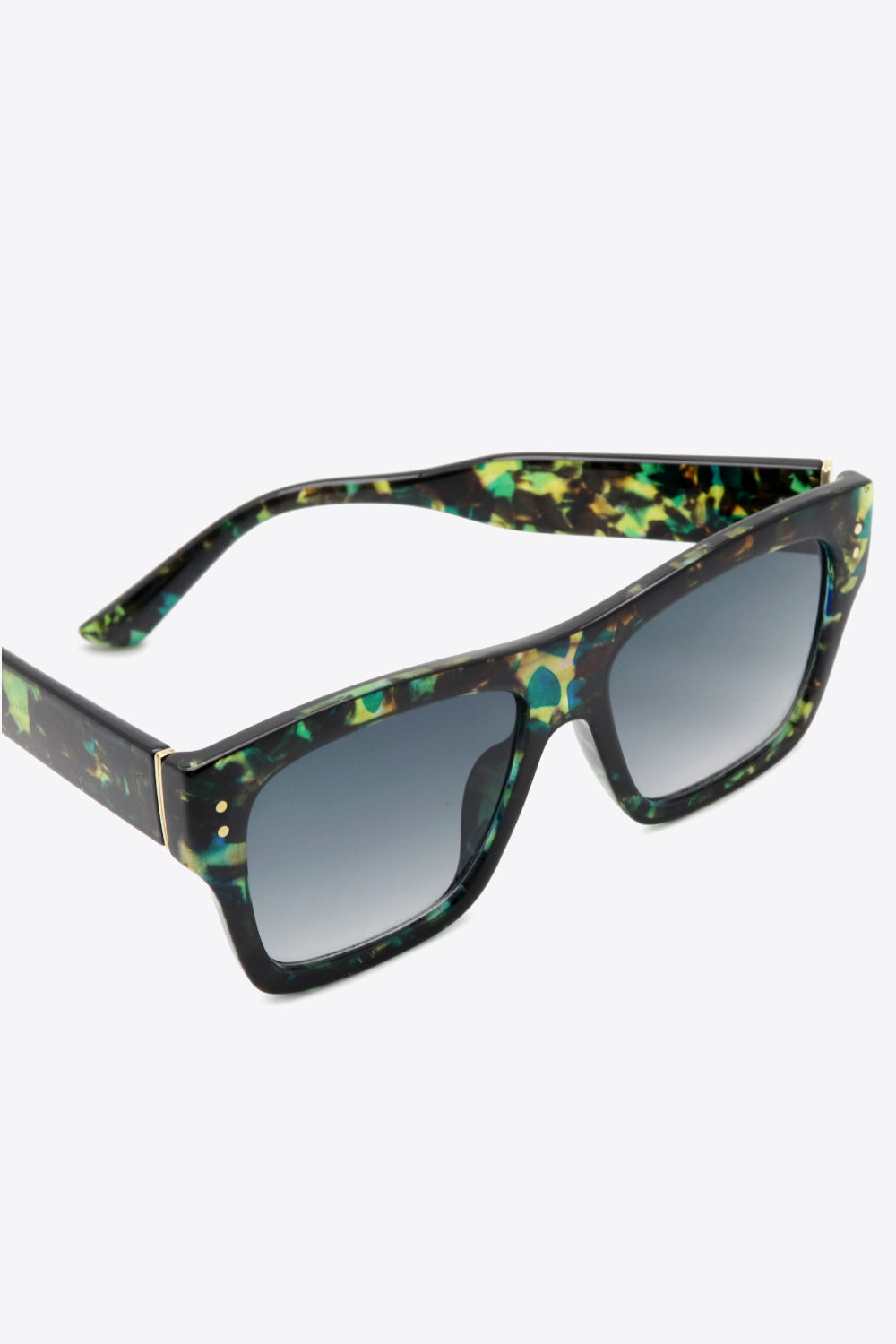 UV400 Patterned Polycarbonate Square Sunglasses - JDrop.Shop