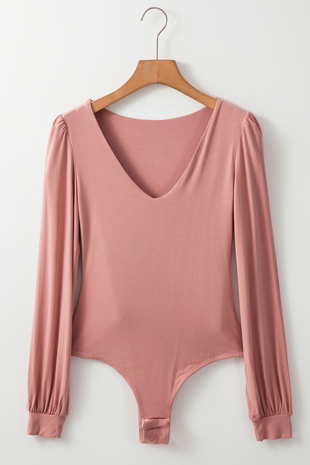 V-Neck Long Sleeve Bodysuit - JDrop.Shop