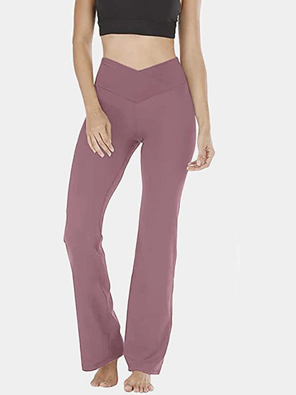 V-Waist Bootcut Long Pants - JDrop.Shop