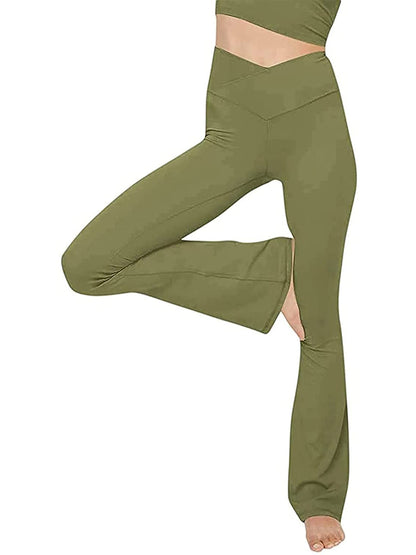 V-Waist Bootcut Long Pants - JDrop.Shop