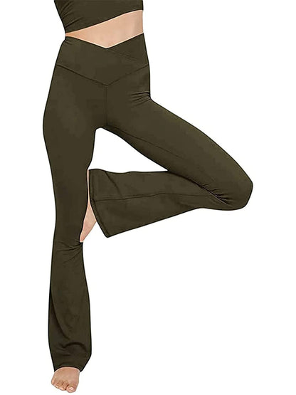 V-Waist Bootcut Long Pants - JDrop.Shop