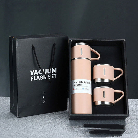 Vacuum Flask Cup Gift Set - JDrop.Shop