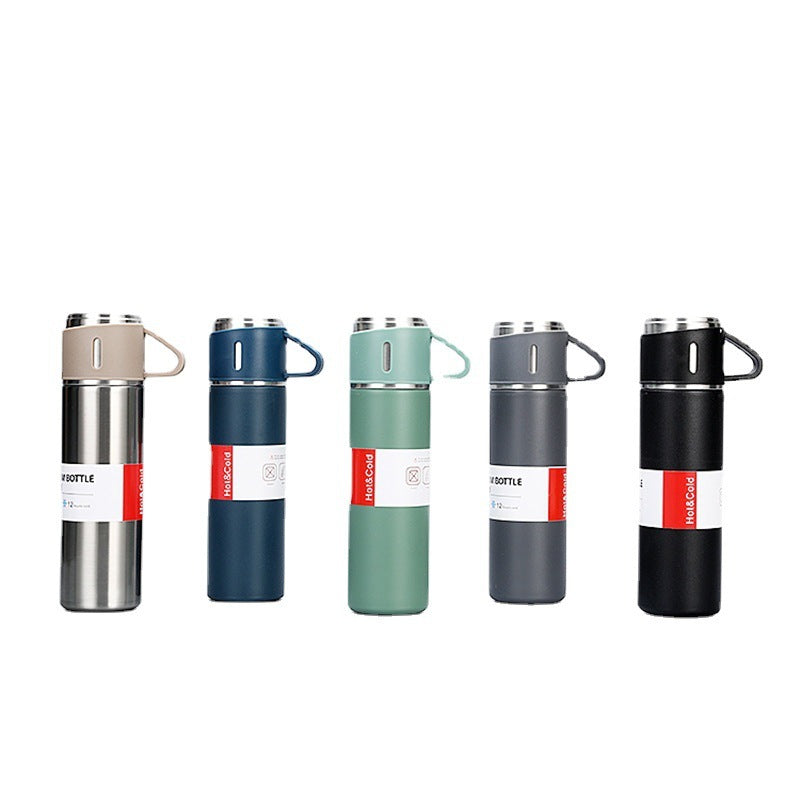 Vacuum Flask Cup Gift Set - JDrop.Shop