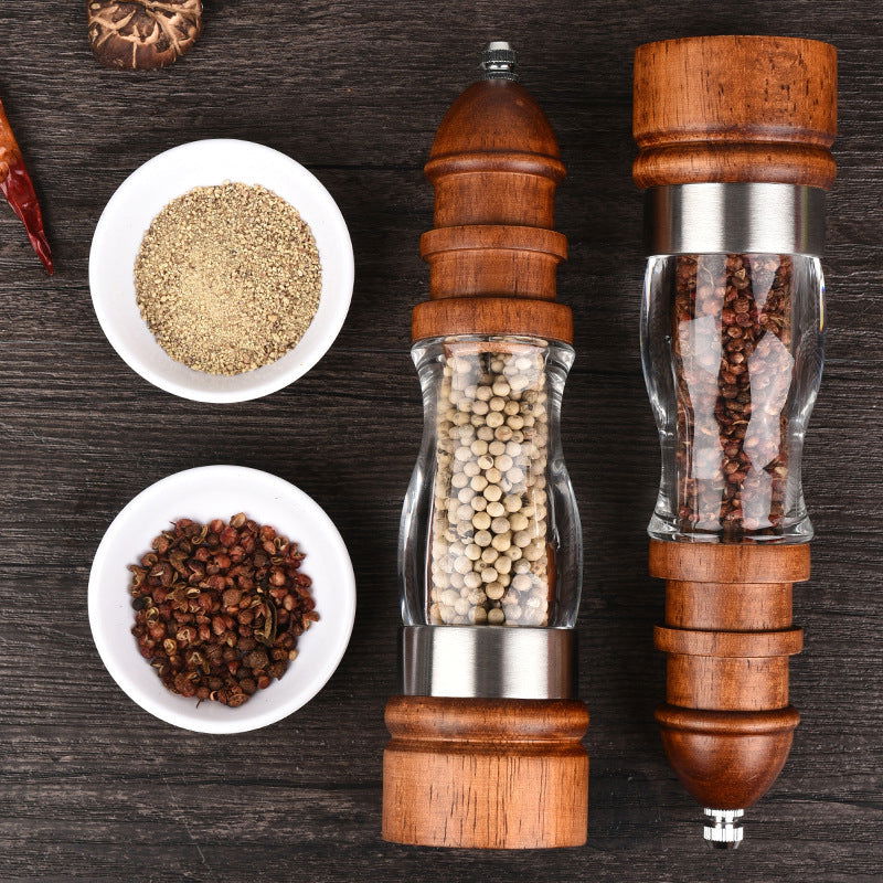 Wooden Salt Pepper Grinder Set - JDrop.Shop