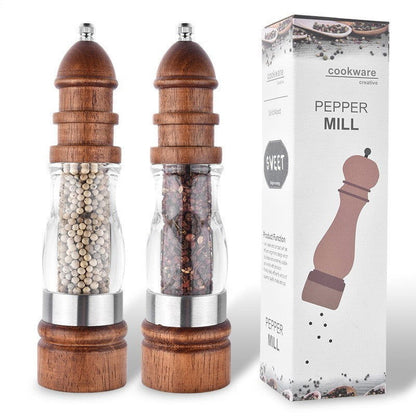 Wooden Salt Pepper Grinder Set - JDrop.Shop