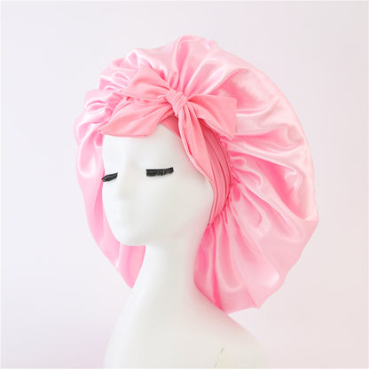 New Double Layer Hair Sleeping Bonnet