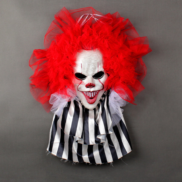 Halloween Horror Clown Wreath