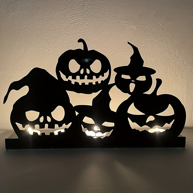 Halloween Ironed-Out Candle Holders