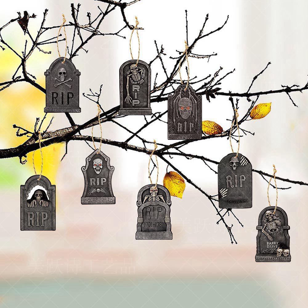 Halloween Tombstone String Decorations