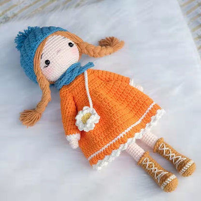 Girl Dolls Pure Handmade Diy Material Pack