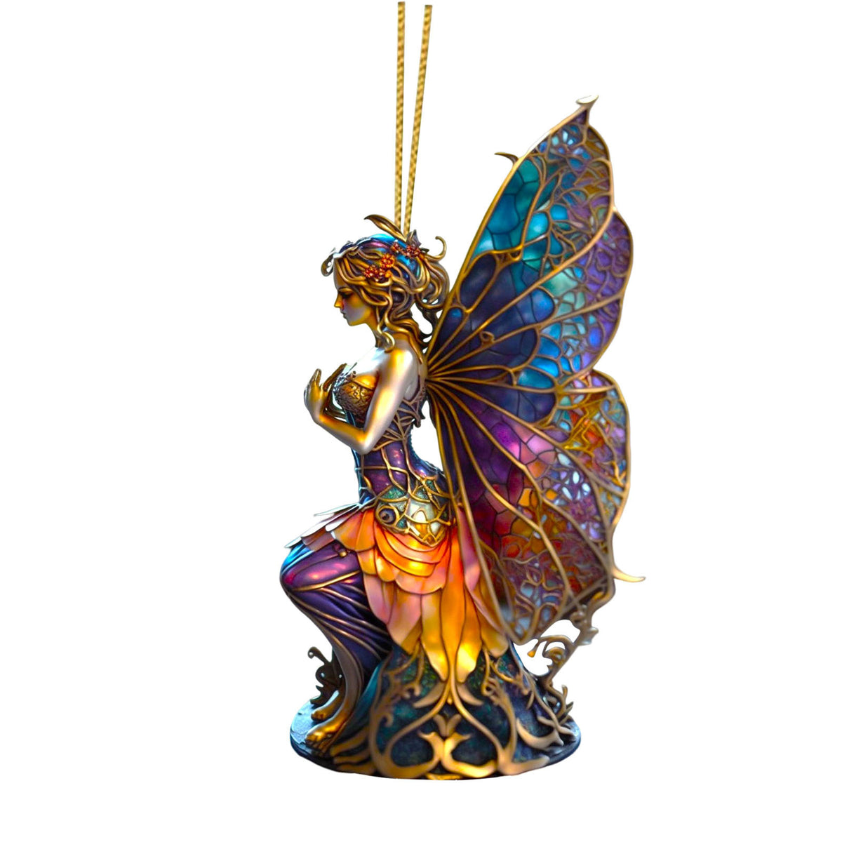 Halloween Ornaments Gorgeous Witch/Fairy Keychain