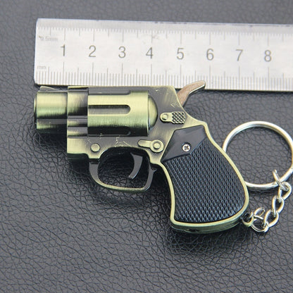 Metal Keychains Gas Windproof Toy Lighter