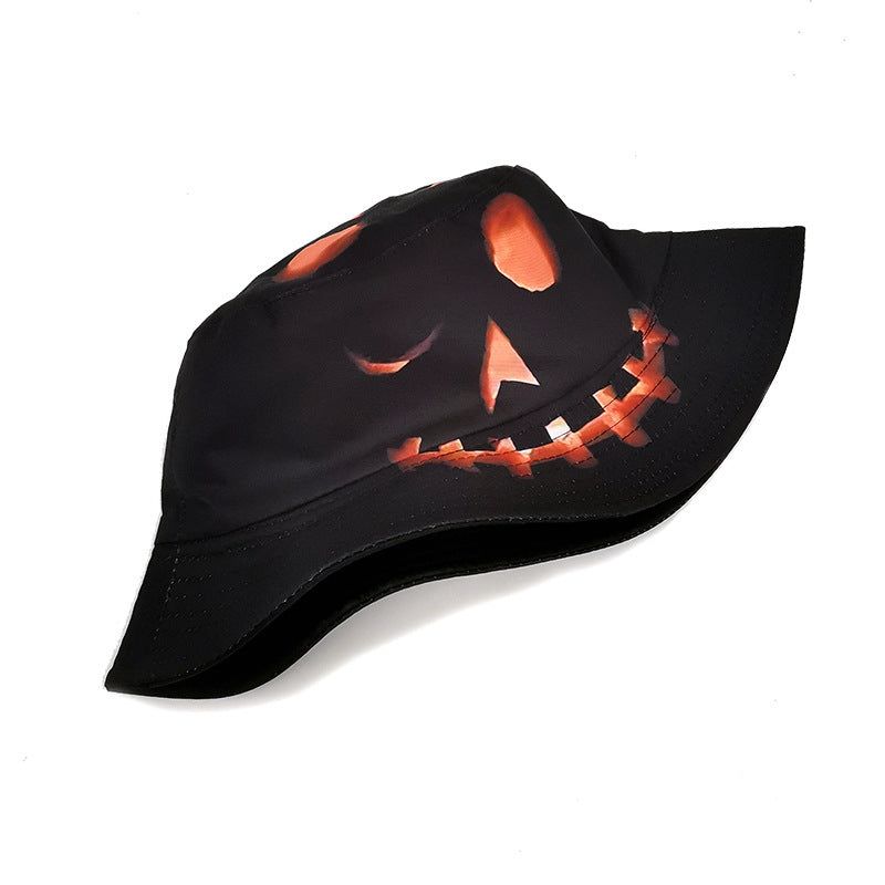 Halloween Pumpkin Fisherman Hat