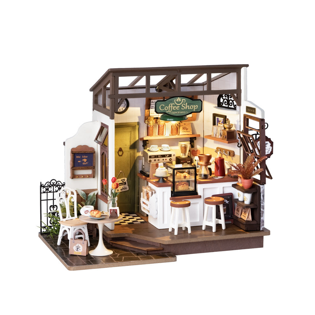 Diy Cottage Handmade Wooden Puzzle Three-dimensional Model