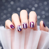 Elegant Purple Nail Art Set - JDrop.Shop