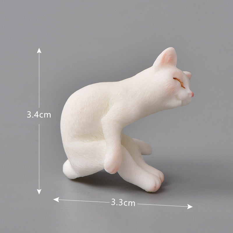 Home Fashion Mini Cat Decoration