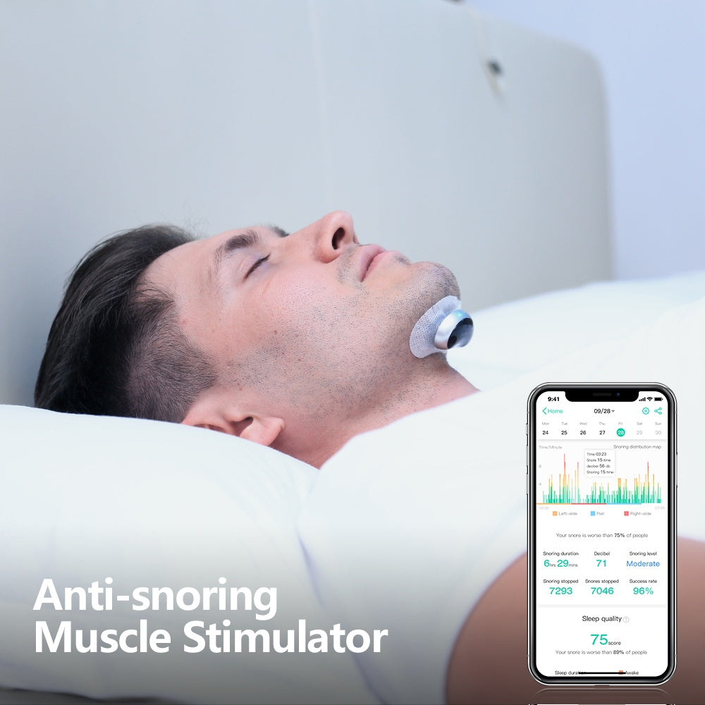 Smart Anti Snoring Device Electronic Muscle Stimulator Plus