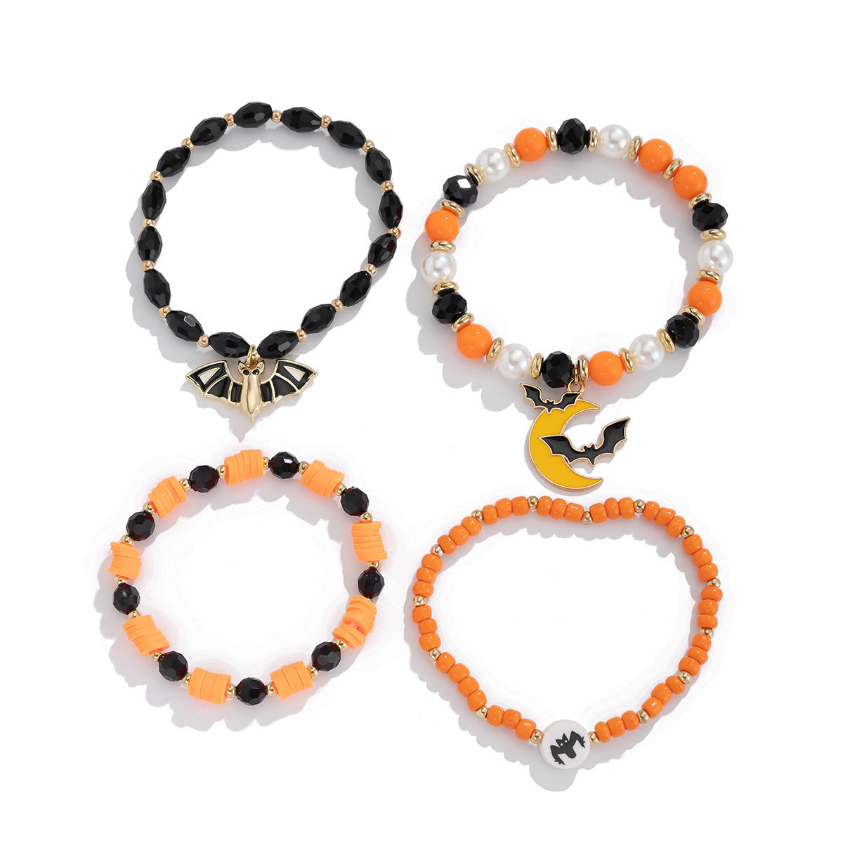 Halloween Bead Bracelet