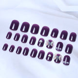 Elegant Purple Nail Art Set - JDrop.Shop