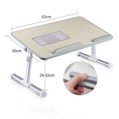 Adjustable  Foldable Laptop Desk Stand with Cooling Fan