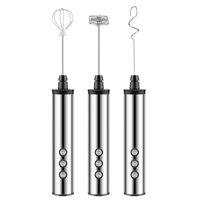 Portable Household Charging Three-head Handheld Egg Beater