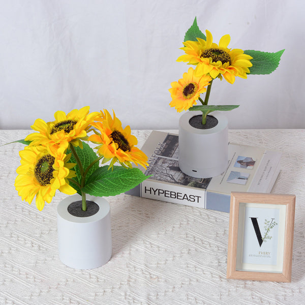 Rechargeable Sunflower LED Lamp