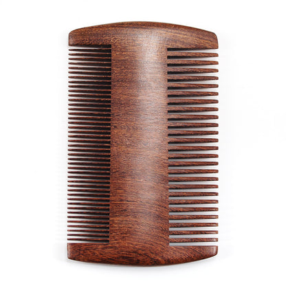 Sandalwood Double-sided Beard Comb