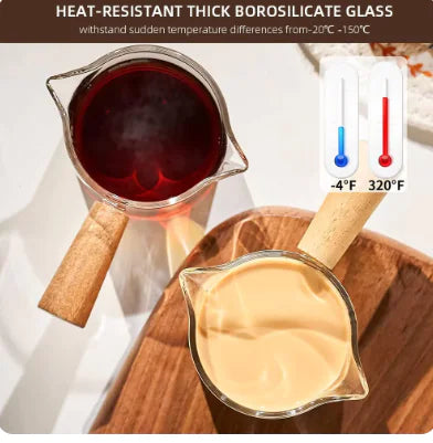 75ml Heat-Resisting Glass Espresso Measuring Cup