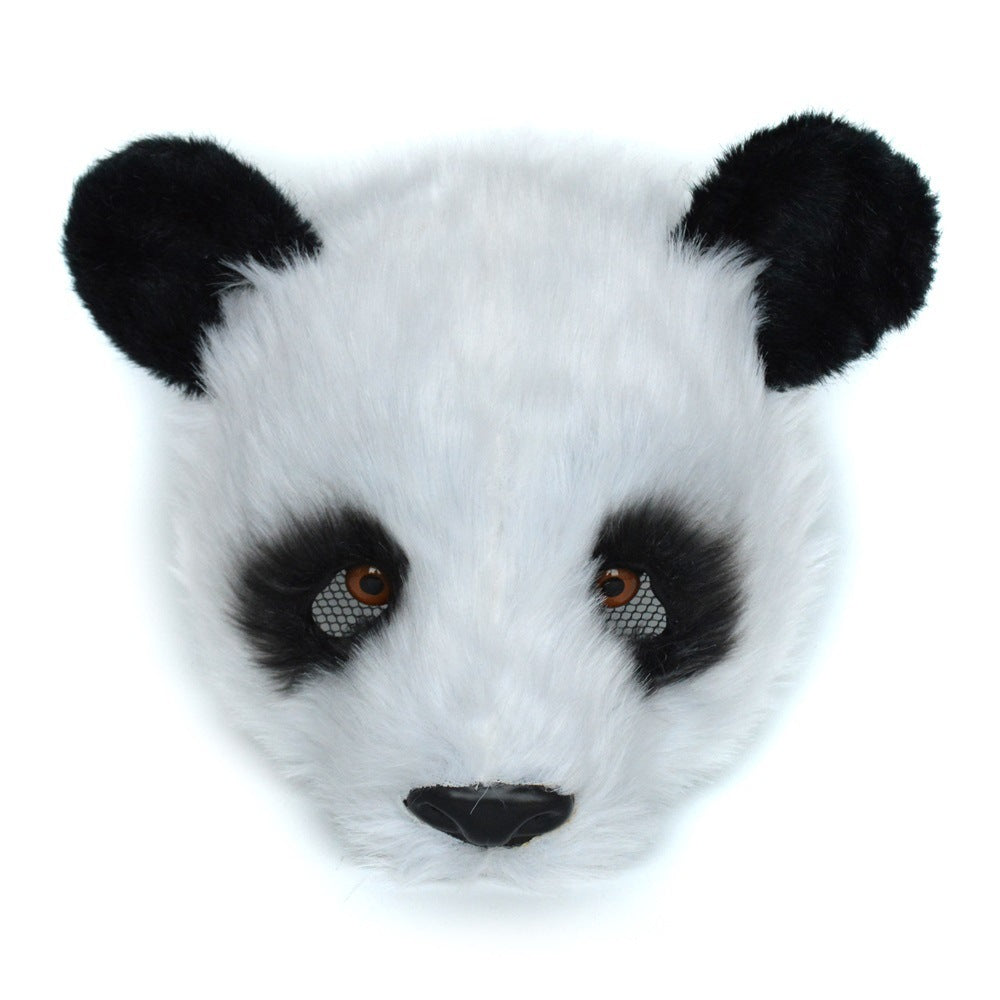 Halloween Panda Head Mask