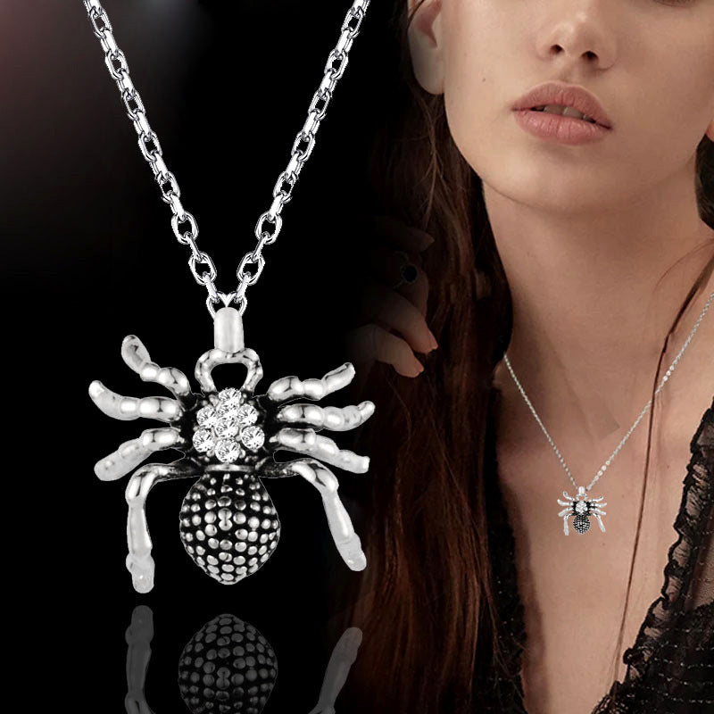 Halloween Spider Necklace