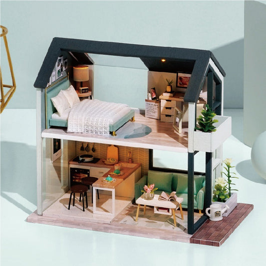 DIY Miniature Building Model House Kit