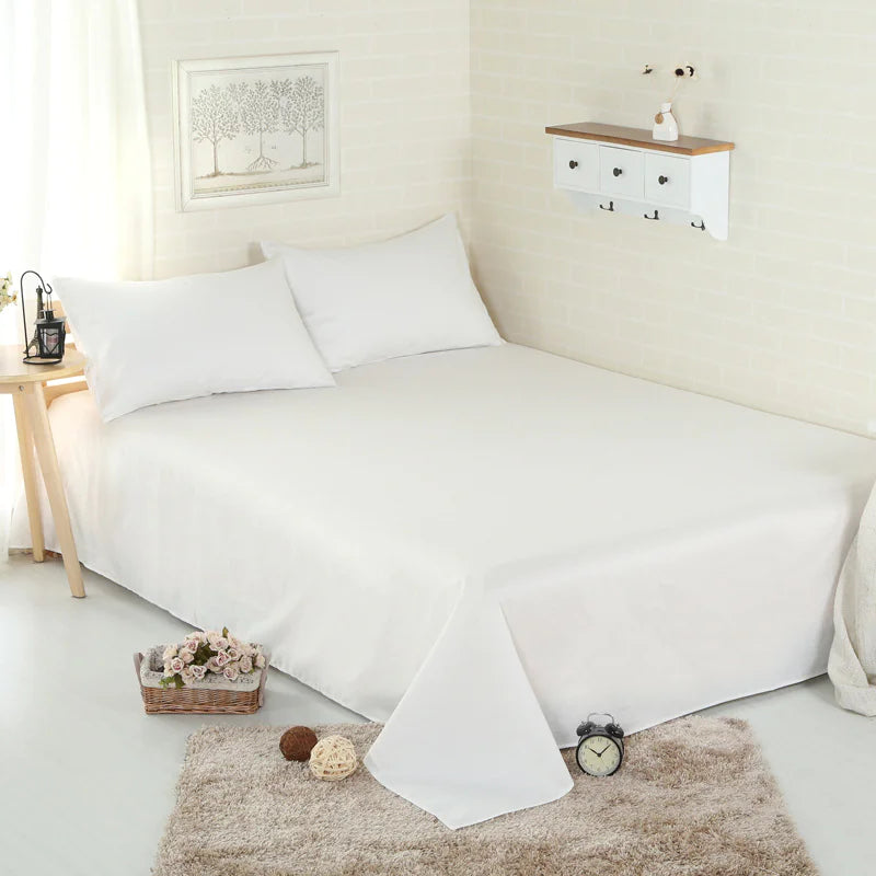 Cotton Single-Piece Sheets