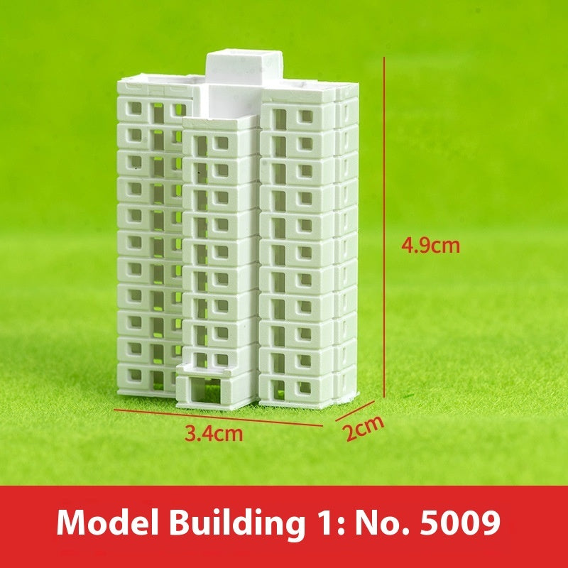 Building Model Material DIY Handmade Sandbox Scene House Building