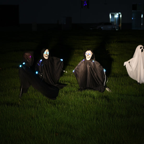 Halloween Glowing Ghost Stake