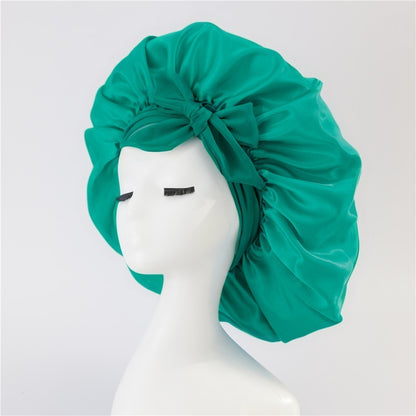 New Double Layer Hair Sleeping Bonnet