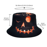 Halloween Pumpkin Grimace Fisherman Hat