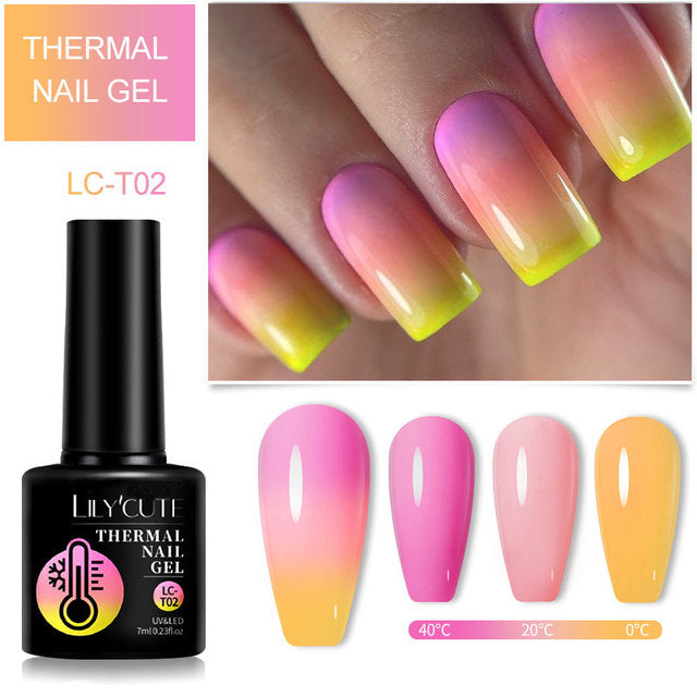 Lily Cute Color Changing Thermal Gel Nail Polish