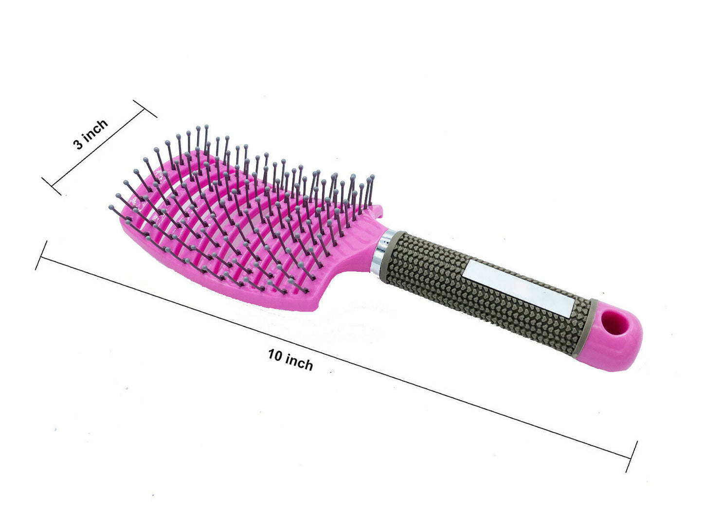 Anti Static Curved Vented Styling Detangling Brush