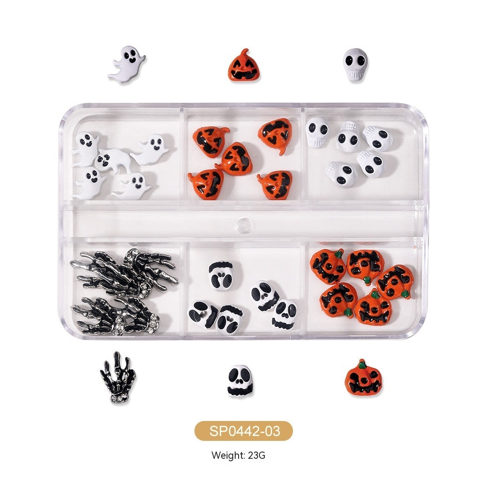 Halloween 3D Nail Art Decorations Set - JDrop.Shop