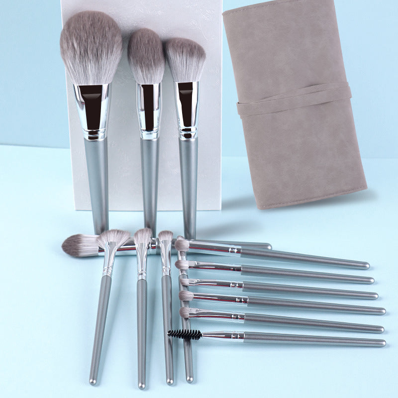 New 14 Piece Wooden Handle Makeup Brush Set Makeup Tools