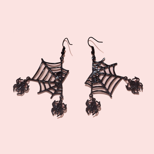 High-end Spider Web Earrings